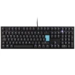 Ducky One 2 PBT Cherry MX-Silver černá / herní klávesnice / podsvícená / mechanická / drátová USB-C / DE (DKON1808S-PDEPDAZW1)