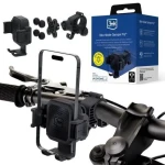 3mk Bike Holder Damper Pro / Držák telefonu na kolo / Tlumení vibrací Anti-Shock / O 20-32 mm / 5,7-7,2" / Rotace 360°