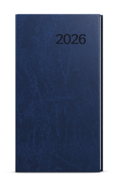 Týdenní diář 2026 Baloušek kapesní Jakub - Vivella modrá