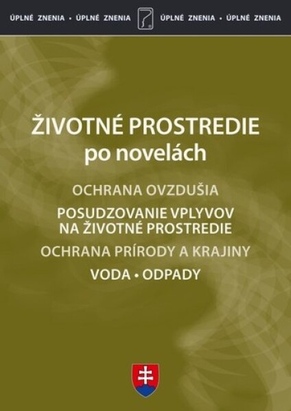 Životné prostredie po novelách