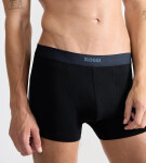 Pánské boxerky EVER Ease Short 2P - BLACK - černé 0004 - SLOGGI BLACK M