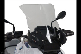 Bmw R 1300GS 24-26, R 1300GS Adventure 24-26 Turistické plexi Powerbronze 515mm x 395mm - tmavě kouřové