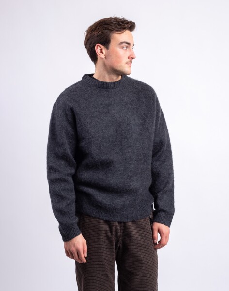 Gramicci Mohair Sweater CHARCOAL S