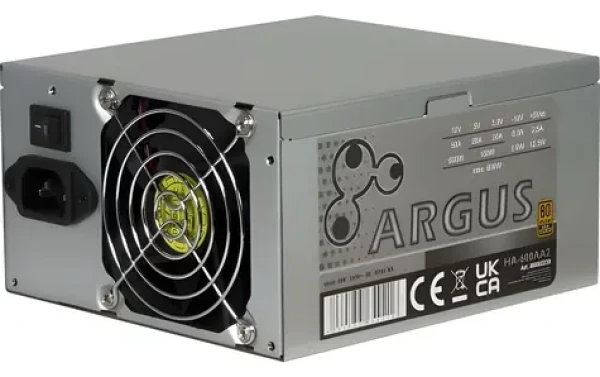 Inter-Tech HA-600AA2 stříbrná / Počítačový zdroj / 600 W / 80 PLUS Gold / ATX12V 2.53 (88882239)