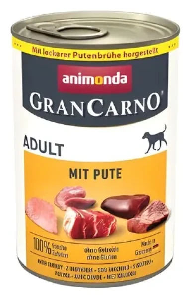 Animonda GranCarno Adult krůta / Konzerva pro psy / 400 g (B4-82480)