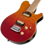 Sterling by Music Man AX3QM Spectrum Red