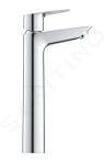 GROHE - Start Edge Umyvadlová baterie s výpustí Push-Open, chrom 23777001