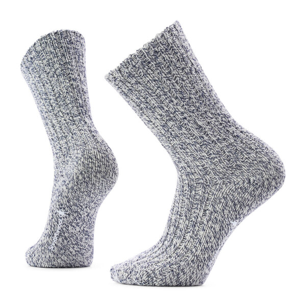 Unisex merino ponožky SMARTWOOL Everyday Cozy Heritage Rib Crew Socks, Deep Navy velikost: 46-49 (XL)