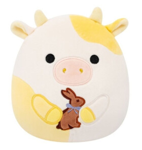Squishmallows Žlutá kravička s čoko zajícem - Bodie