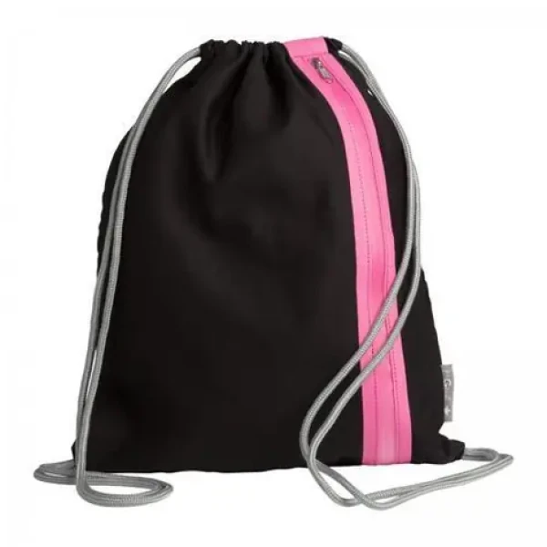 Pagna Go černá/tmavě růžová / Sportovní taška / bavlna, polyester / 46x36 cm / 6 l (99522-34)