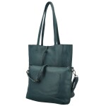 Trendy dámský koženkový set kabelek Alisia, modrý