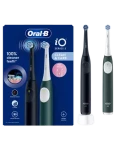Oral-B iO Series 2 Duo Night Black-Forest Green / Elektrický zubní kartáček / 2 ks (iO2 Duo)