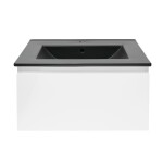 Koupelnová skříňka s umyvadlem SAT B-WAY 59x30x45 cm bílá lesk BWAY60WU4B BWAY60WU4B
