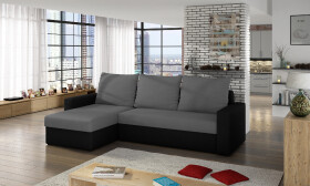 Sedací souprava Livio Provedení: Univerzální, látka: Alova 10/ Alova 04 black