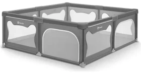 LIONELO Dětská ohrádka Willow XL Grey Concrete (LO-WILLOW XL GREY CONCRETE)