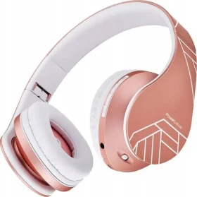 PowerLocus P2 Rose Gold / Bezdrátová sluchátka do uší (pwl-p2-rosegoldlines)