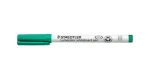 Staedtler Lumocolor / Popisovač na bílou tabuli / zelený / stopa 1 mm (301-5)