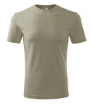 Classic New tričko pánské světlá khaki M