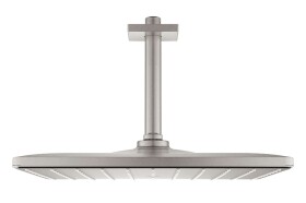 GROHE - Rainshower Hlavová sprcha 310 Mono Cube 9,5 l/min, se stropním ramenem, supersteel 26566DC0