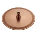 REA - Kulatá dešťová sprcha JS-P014BRG 25cm Brush Copper REA-P8602