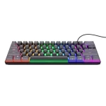Trust Gaming GXT 867 Acira černá / Herní klávesnice / mechanická / RGB / 60% / US / USB-C (24882)