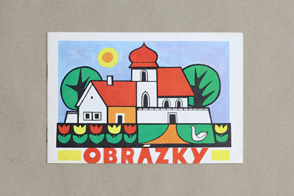 Obrázky, 1058, retro omalovánky, František Kopenec