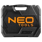 NEO TOOLS 10-076 / Sada nástrčných hlavic / chrom-vanadiová ocel / praktický kufřík (10-076)