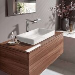 HANSGROHE - Vivenis Umyvadlová baterie 250, s výpustí, EcoSmart, chrom 75040000