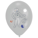 Vesmír balónky 6 ks 27,5 cm Vesmír balónky 6 ks 27,5 cm