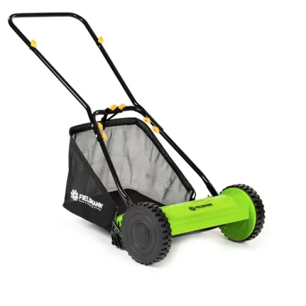 FIELDMANN FZR 1010 / Vřetenová sekačka / Záběr 40 cm / sečení 14 - 47 mm / 5 nožů / koš 27 l (50001618)