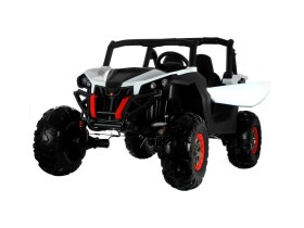Mamido Dětské elektrické auto Buggy SuperStar 4x4 bílé