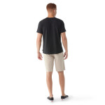 Pánské merino tričko s krátkým rukávem SMARTWOOL Men's Perfect Crew Short Sleeve Tee, Black velikost: M
