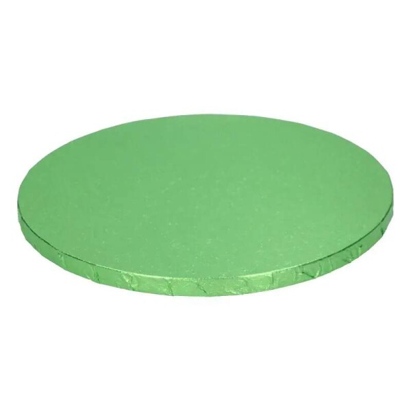 FunCakes Dortová podložka Kruh Zelená 25 cm Tloušťka 12 mm