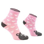 Veselé ponožky FUNNY dívčí - 3pack, Pidilidi, PD0136-01, holka - 23-26