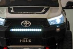 Mamido Dětské elektrické autíčko Toyota Hilux 4x4 bílé