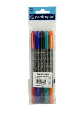Centropen 3616 oboustr. CD marker 4+1