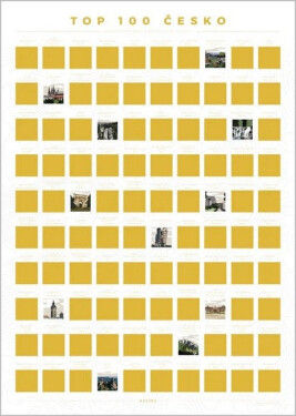 Stírací plakát TOP 100 Česko
