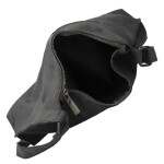 Trendy dámská koženková crossbody kabelka Kosta, tmavě šedá