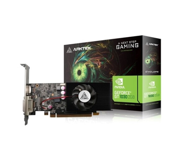 ARKTEK VGA NVIDIA GeForce GT 1030 2GB, GT 1030, 2GB GDDR5, 1xHDMI, 1xDVI EDF_1777092