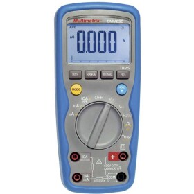 Multimetrix DMM 230 multimetr, vodotěsnost (IP67), CAT III 1000 V, CAT IV 600 V, displej (counts) 6000, P06231412