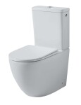 Kielle - Oudee WC kombi set s nádržkou a sedátkem softclose, Vortex Rimless, bílá 30202010