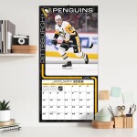 JF Turner Kalendář Pittsburgh Penguins NHL 2026 Wall Calendar