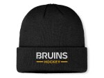 Fanatics Pánská zimní čepice Boston Bruins NHL Authentic Pro A/Cap Cuffed Beanie černá