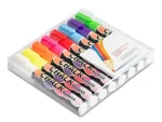 OEM Křídové popisovače na stíratelné povrchy - sada 8 barev (DI-104-fluo)