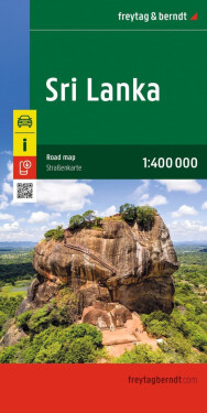 Srí Lanka 1:500 000 / silniční mapa