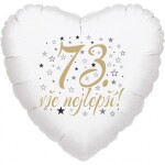 73. narozeniny balónek srdce Balonky.cz 73. narozeniny balónek srdce Balonky.cz