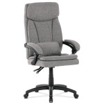 Kancelářské křeslo, houpací mechanismus, šedá látka, KA-Y362 GREY