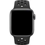 Apple Watch Nike Sport Band 38/40/41mm antracitově černá / Sportovní pásek pro Apple Watch / 130-200mm (MX8C2AM/A)