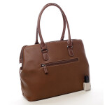 Prostorná dámská taška Heather hnědá