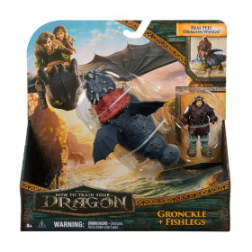 Jak vycvičit draka drak a Viking Gronckle a Rybinoha - Spin Master Jak vycvičit Draka